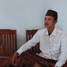 Ketua HIPPA Desa Slateng saat pakjitu.com temui dirumahnya