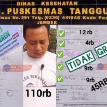 Pakai J-Keren Di Puskesmas Tanggul Tidak Gratis, Kok Bisa?