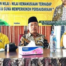 H Karim Dorong Salsabila Caleg DPRD Jember Dari Partai Golkar No 9 Untuk Semangat Menang