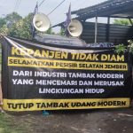 Ratusan Warga Pesisir Jember Bersama PMII Akan Demo Desak Pemerintah Tutup Tambak